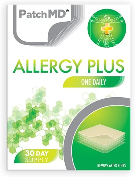 PatchMD – Parche tópico Allergy Plus, suministro para 30 días
