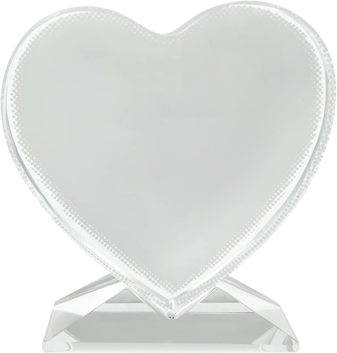 Cristal de sublimación en blanco para marco de fotos personalizado, placa de premio, decoración de mesa de cristal, productos de impresión de