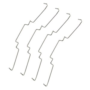 4 unids ordenador placa base CPU radiador ventilador fijación clip computadora refrigeración accesorios, 12CM alambre hebilla inferior gancho tipo 4 unids ordenador placa base CPU radiador ventilador fijación clip computadora refrigeración accesorios, 12CM alambre hebilla inferior gancho tipo