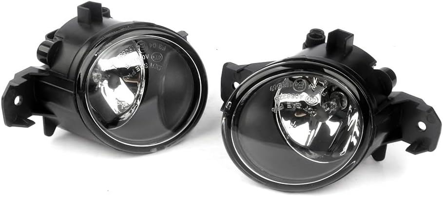 Conjunto de lámpara antiniebla de coche con cubierta para Nissan March Micra 2021 2022 2023, 4300K lámpara antiniebla halógena Blub + cubierta +