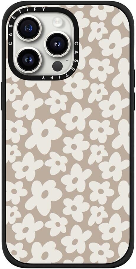 CASETiFY Impact – Funda para iPhone 15 Pro Max 4 veces probada contra caídas de grado militar, protección contra caídas de 8.2 pies – Estampado de