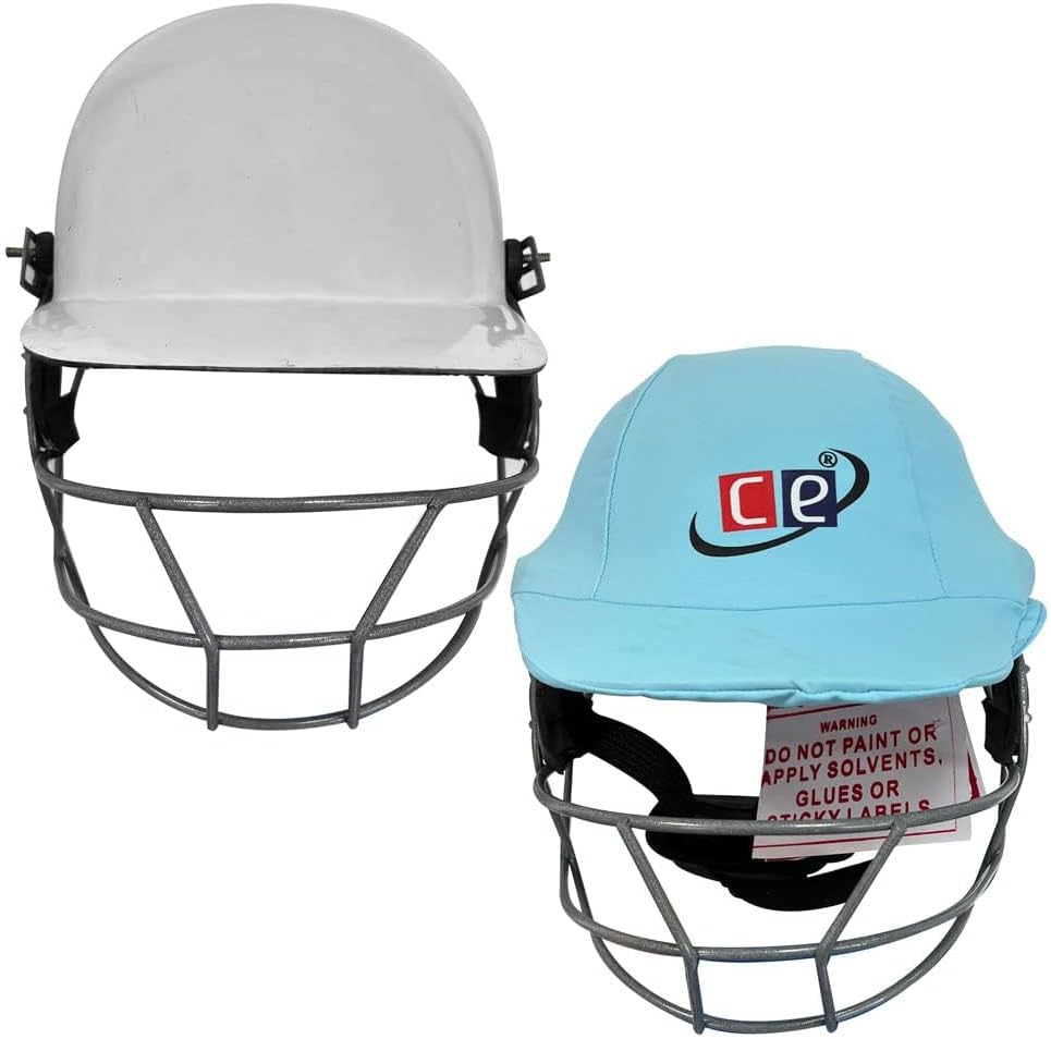 Casco de Cricket Elección de Cascos Multicolor Cubiertas Ajustables Hombres