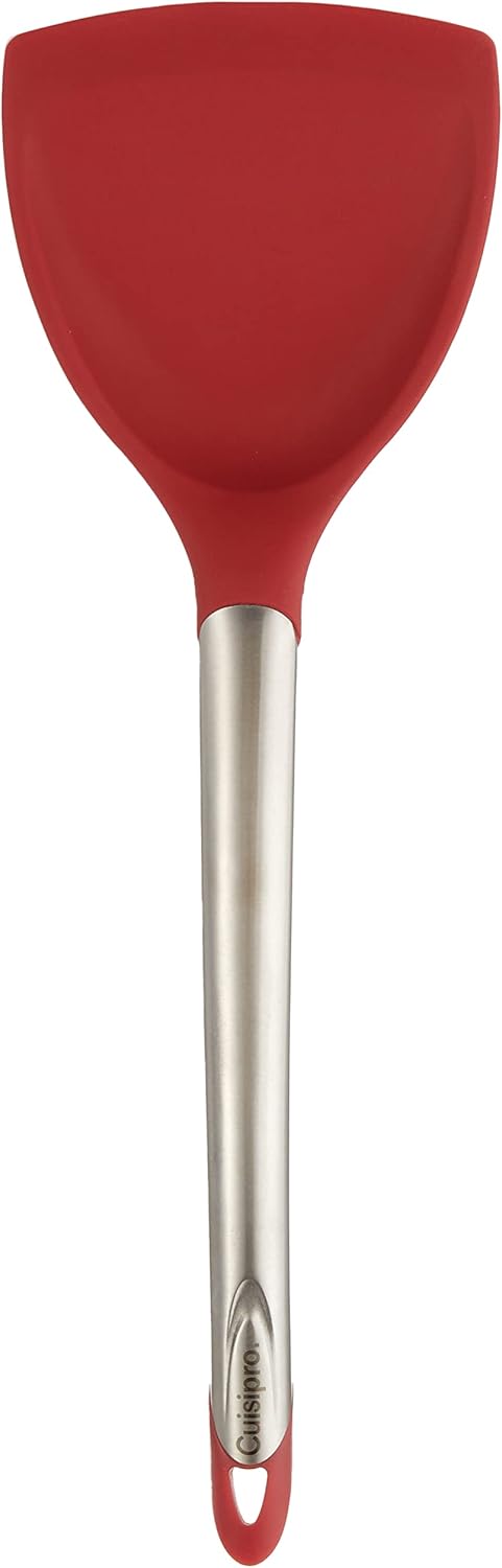 Cuisipro Wok Turner de silicona, 12.5 pulgadas, rojo