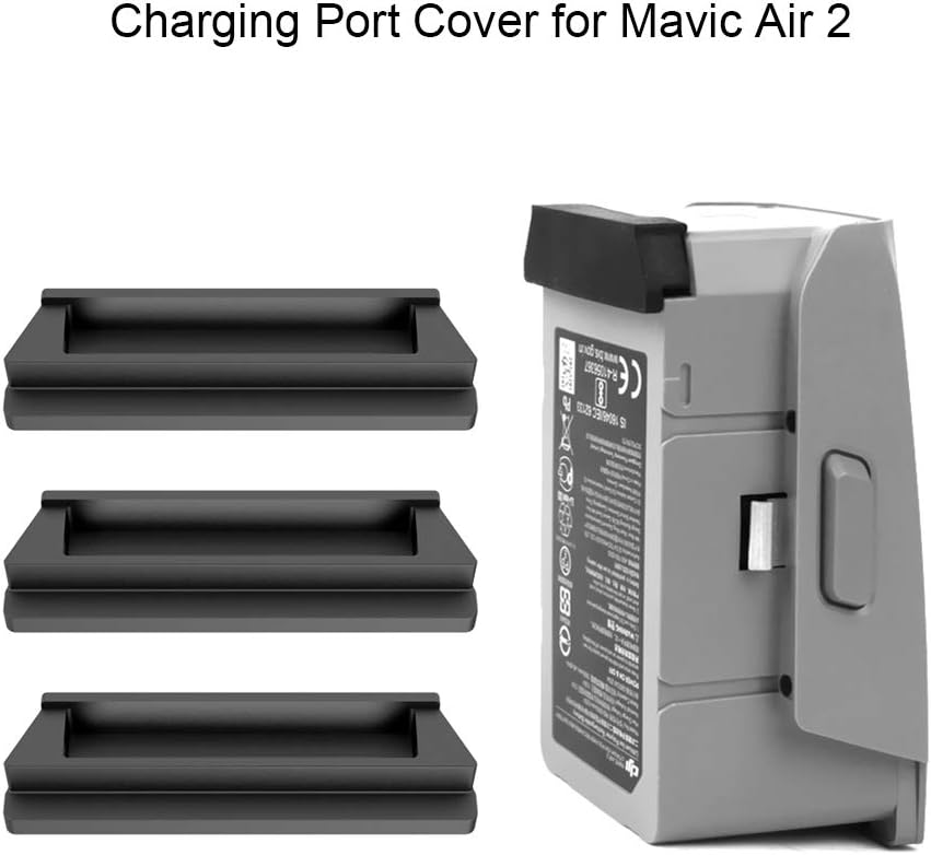 O’woda Lipo – Bolsa de batería para DJI Air 2S  Mavic Air 2, paquete de 3 baterías de almacenamiento y protección de carga con tapa protectora de