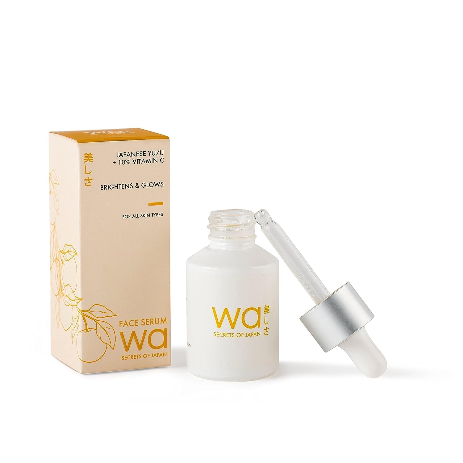 Suero facial Yuzu y 10% vitamina C  Ilumina y brilla  Todo tipo de piel  1.0 fl oz  1.01 fl oz