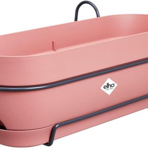 elho Vibia Campana Trough Allin1 50 – Macetero para balcón – Ø 50,4 x H 7.0 in – Rosa polvoriento elho Vibia Campana Trough Allin1 50 – Macetero para balcón – Ø 50,4 x H 7.0 in – Rosa polvoriento