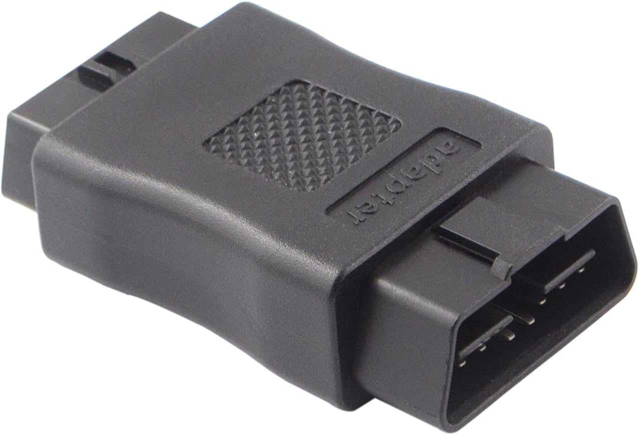 OBD2 OBDII Full 16 Pin macho a hembra OBD Cable Divisor Convertidor Adaptador para Diagnóstico Puerto Extensor (negro)