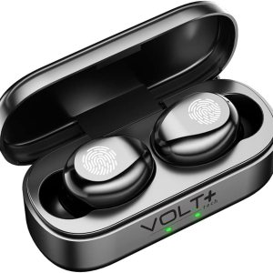 VOLT PLUS TECH Slim Travel Wireless V5.3 Earbuds Compatible with Fujitsu Arrows F-09D Updated Micro Thin Case with Quad Mic 8D Bass IPX4 VOLT PLUS TECH Slim Travel Wireless V5.3 Earbuds Compatible with Fujitsu Arrows F-09D Updated Micro Thin Case with Quad Mic 8D Bass IPX4