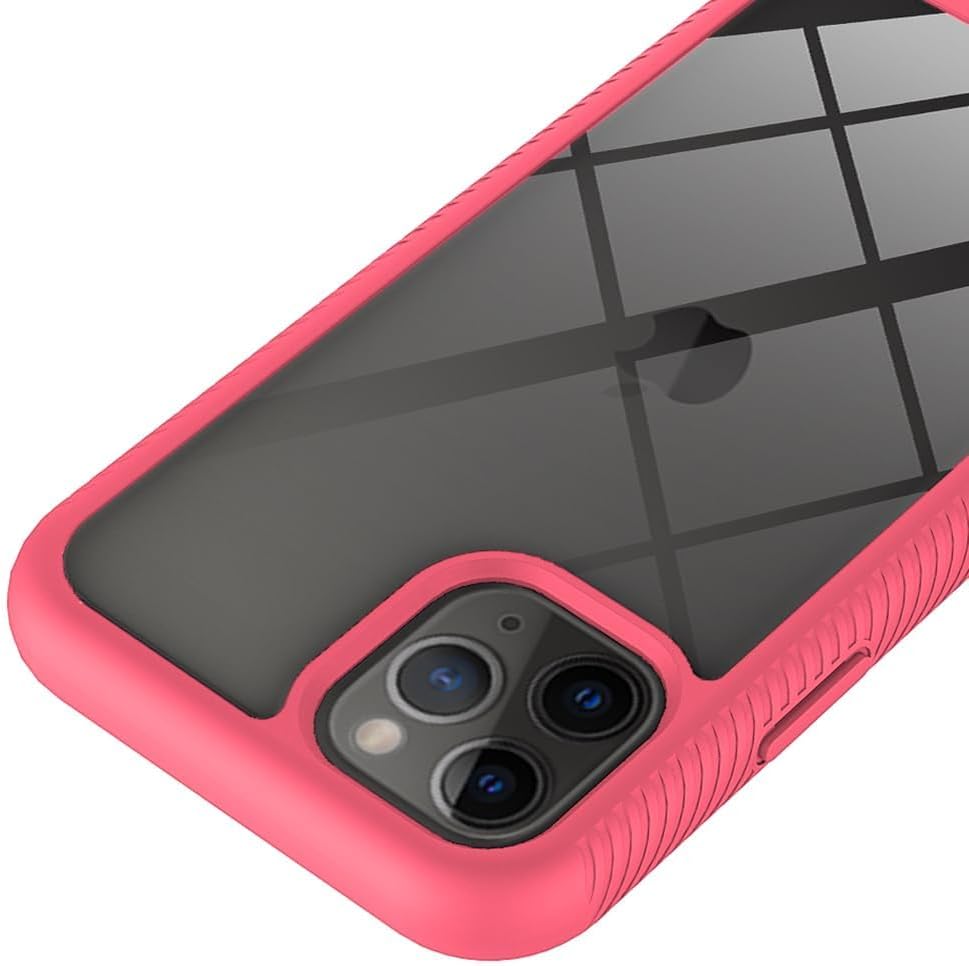 Asuwish Funda de teléfono para iPhone 11 Pro 5.8 con protector de pantalla de vidrio templado y soporte delgado, funda protectora híbrida resistente