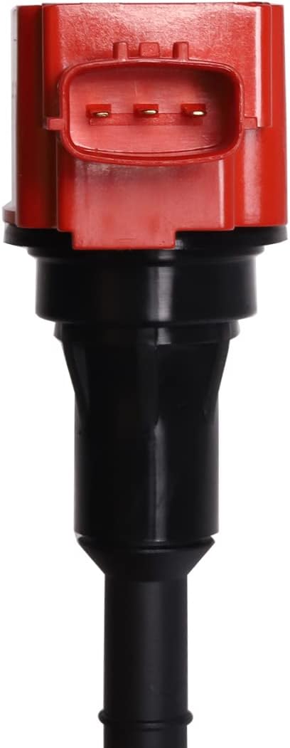 ENA Juego de 6 bobinas de encendido rojas 3.7 5.0 5.6 compatibles con Infiniti Nissan EX37 FX50 G37 M37 M56 Q40 Q50 Q60 Q70 QX50 QX70 370Z V6 3.7L
