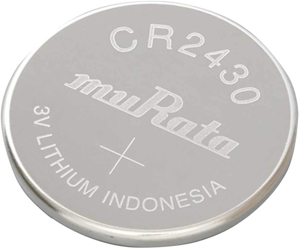 Murata Batería CR2430 DL2430 ECR2430 3V Litio Moneda Celda (20 Baterías)