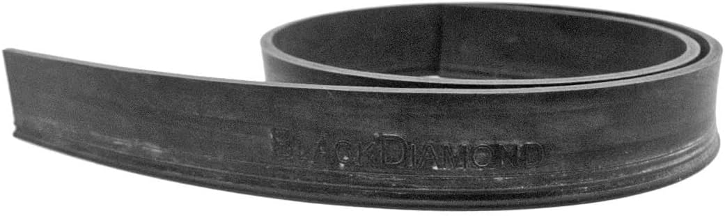 BlackDiamond – Escobilla de goma mediana con parte superior plana, 12 unidades, 22 pulgadas