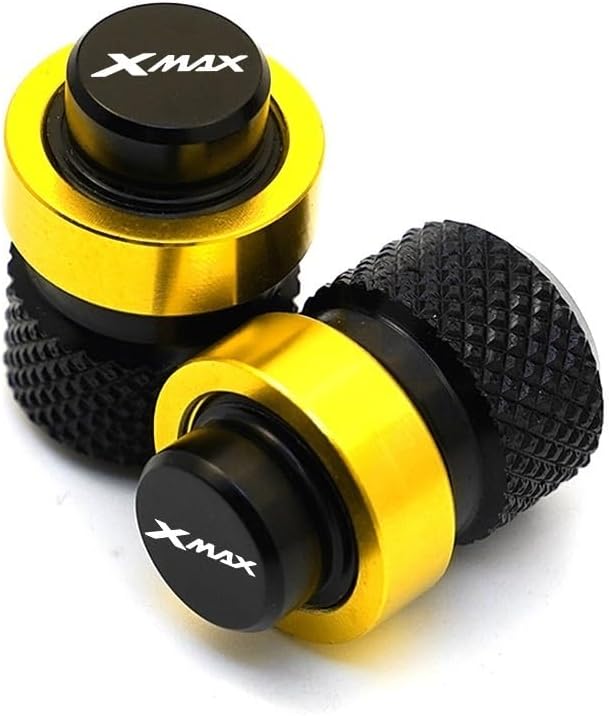 Motorcycle Side Stand pad XMAX300 Accessories Motorcycle Side Stand Kickstand Enlarge & Tire Valve Caps for Y&AMAHA Xmax 250 300 2017 2018 2019 2020