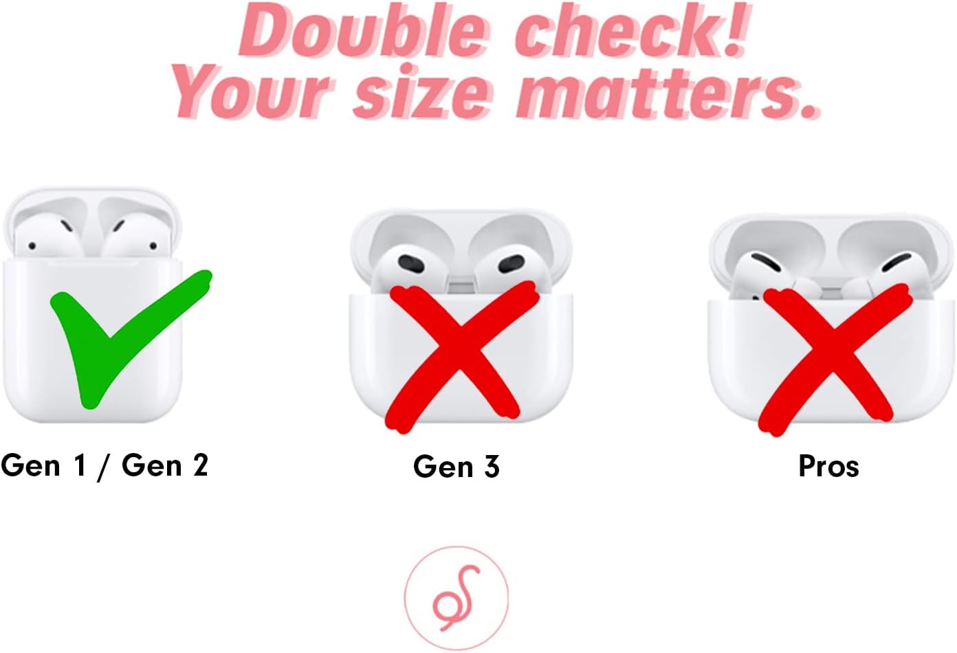 Sonix Funda marrón para Airpod Gen 1  Gen 2 tapa dura Funda protectora de leopardo para Apple Airpods