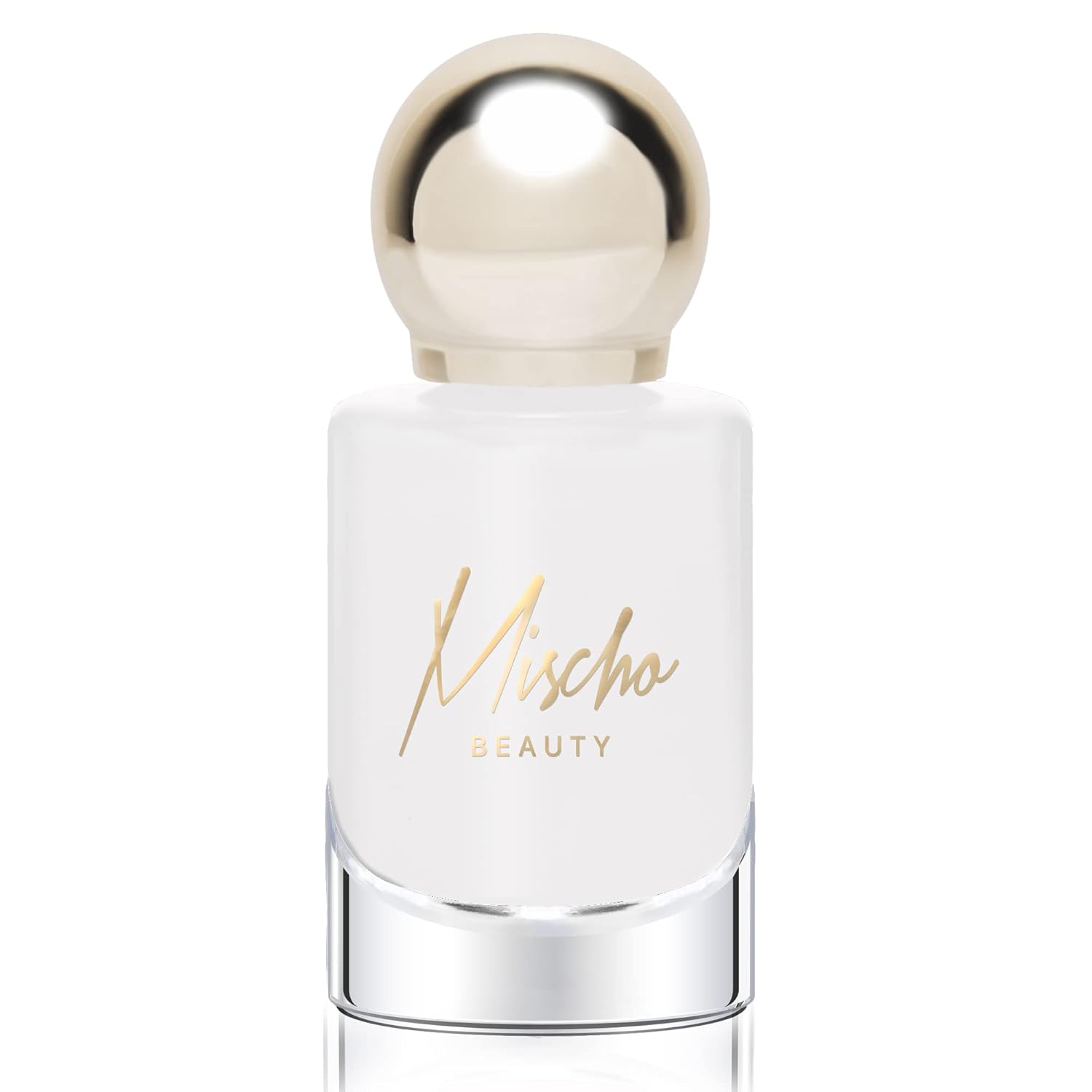 mischo Esmalte de uñas blanco ópalo de lujo, A Beautiful Life, esmalte de uñas vegano similar al gel resistente a las astillas, esmalte de uñas de