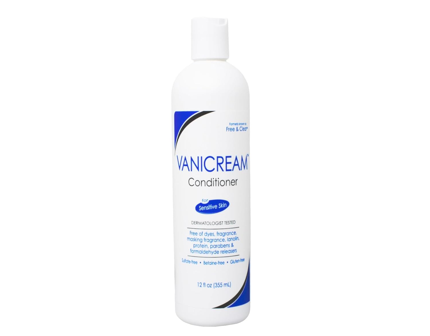 Free & Clear Acondicionador de cabello para pieles sensibles 12 Fl Oz (355 Ml)