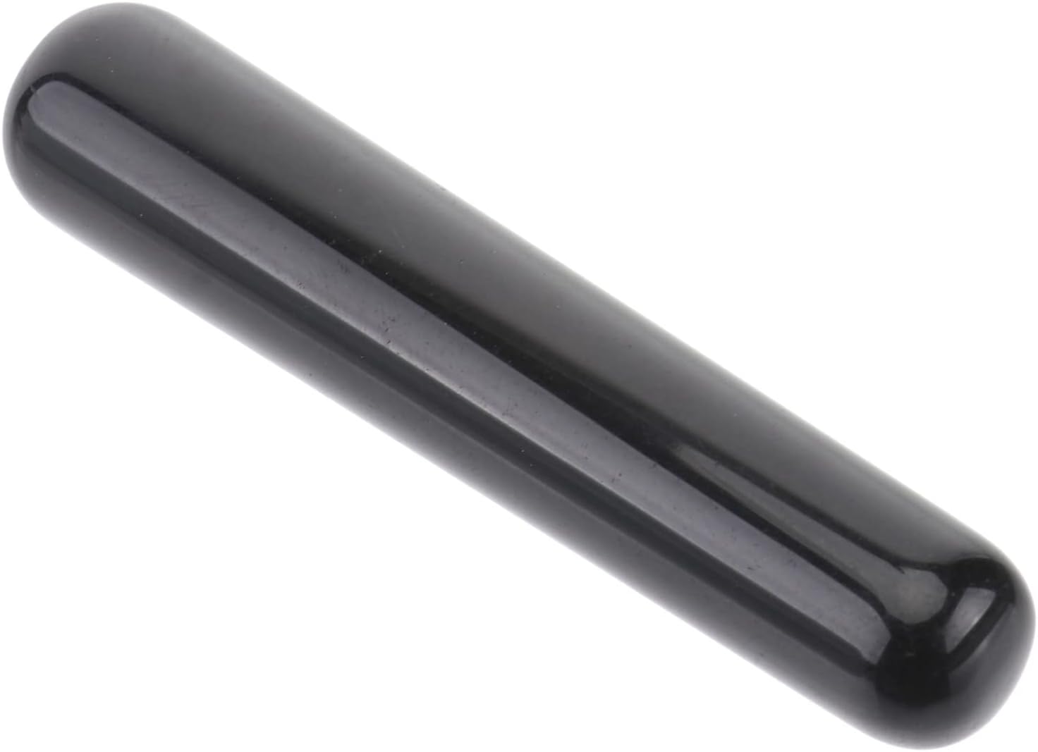 Rodillo de masaje Spa Herramientas de masaje Reflexología tradicional Pie Gua Raspado Relax Black Stick Sha Obsidiana Masaje tailandés Fascitis