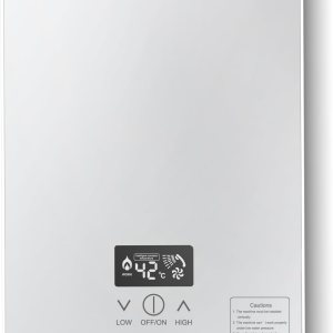 Calentador de agua sin tanque de 4500 W, calentador de agua eléctrico de 110 V con pantalla digital,Calentador de agua caliente instantáneo de Calentador de agua sin tanque de 4500 W, calentador de agua eléctrico de 110 V con pantalla digital,Calentador de agua caliente instantáneo de