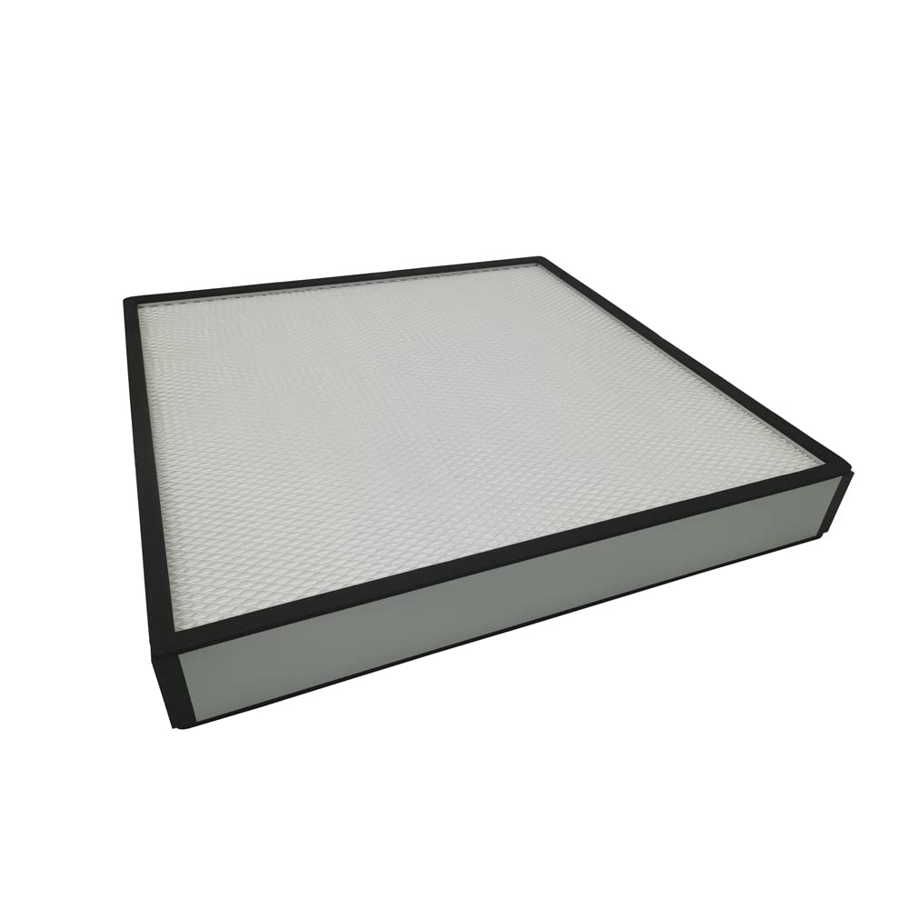 Filtros de reemplazo de filtro de alta eficiencia HEPA 22.44 × 22.44 × 3.15 in para banco limpio de flujo de aire de campana de flujo laminar