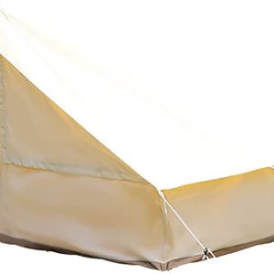 Tienda de campaña Campana Yurt Tienda de campaña de lona de algodón de doble puerta pirámide de 11.29 oz, tiendas de campaña familiar Glamping para Tienda de campaña Campana Yurt Tienda de campaña de lona de algodón de doble puerta pirámide de 11.29 oz, tiendas de campaña familiar Glamping para