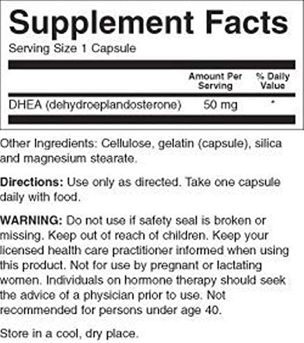 Thompson DHEA, Cápsula (Btl-Plástico) 50mg 60ct