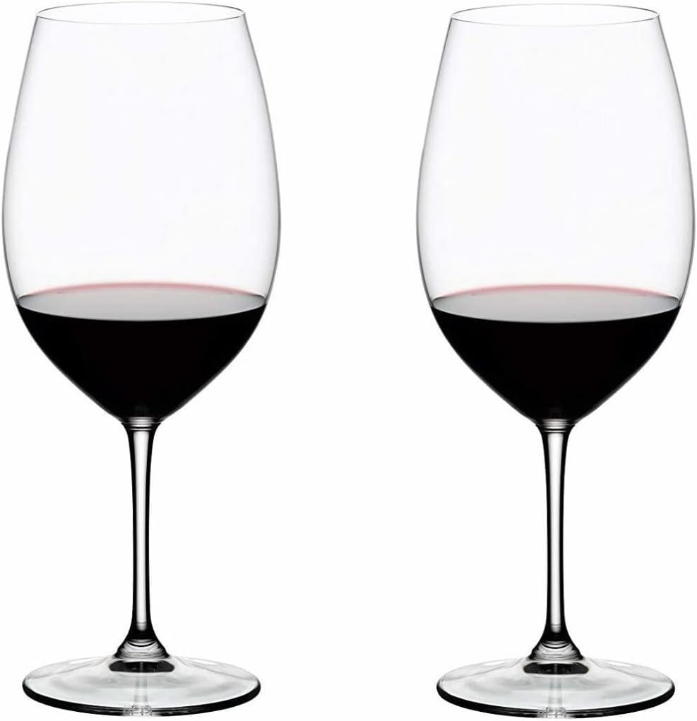 Riedel Vinum Bordeaux Grand Cru – Vasos (4 unidades) con paño de pulido (3 artículos)