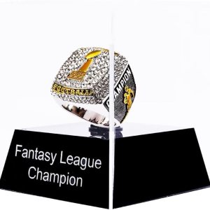 Fantasía Fútbol Anillo Trofeo Premio Premio Deportes Ganador FFL Champion Ring Fantasía Fútbol Anillo Trofeo Premio Premio Deportes Ganador FFL Champion Ring