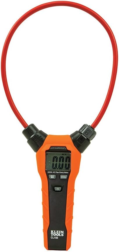 Klein Tools Multímetro ET600, probador de aislamiento de megohmímetro y medidor de abrazadera CL150, probador eléctrico de CA