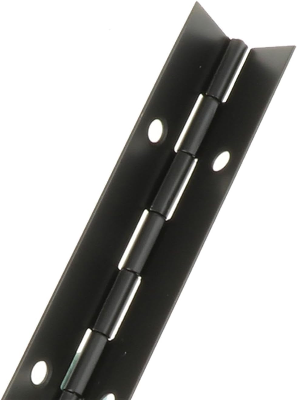 figatia Bisagra de piano de acero inoxidable con agujeros, bisagras para muebles, bisagra continua para puerta, carpintería, ventana, barco,