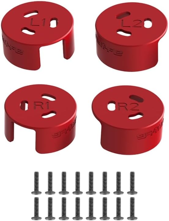 XNasu Tapa de la cubierta del motor del drone para DJI Avata Anti-Bump Propellers cubierta de protección de aleación de aluminio Accesorios (color