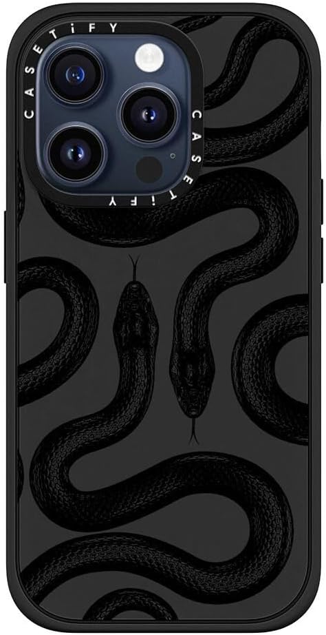 CASETiFY Impact – Funda para iPhone 15 Pro 4 veces probada contra caídas de grado militar, protección contra caídas de 8.2 pies, compatible con