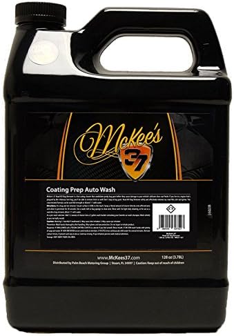 McKee’s 37 MK37-291 Coating Prep Auto Wash, 128 onzas