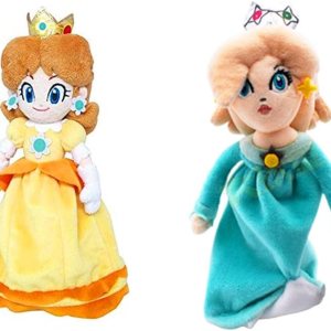 HUAWELL Super Marry All Star Collection Princes Peach – Peluche de peluche de Príncipes Rosalina y Dasy de 8 pulgadas (Princes Rosalina y Dasy) HUAWELL Super Marry All Star Collection Princes Peach – Peluche de peluche de Príncipes Rosalina y Dasy de 8 pulgadas (Princes Rosalina y Dasy)