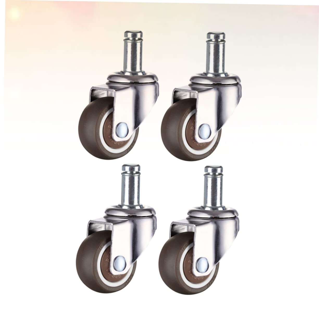 Tofficu 8 piezas de ruedas para silla de suelo, ruedas automotrices, alfombrilla de suelo para silla de escritorio, silla, ruedas, ruedas