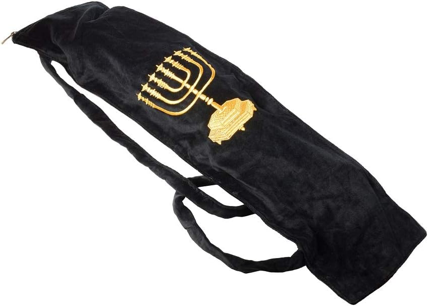 SHOFAR Set Full Natural Kudu Horn Yemenite + Bolsa + Guía + Estuche de transporte (30-32 pulgadas) de Israel