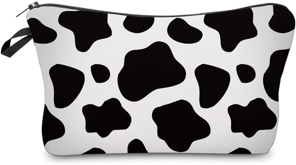 LOOMILOO Pequeña bolsa de maquillaje con estampado de margaritas, bolsa de cosméticos para bolso de mujer, bolsa organizadora para regalo, Color