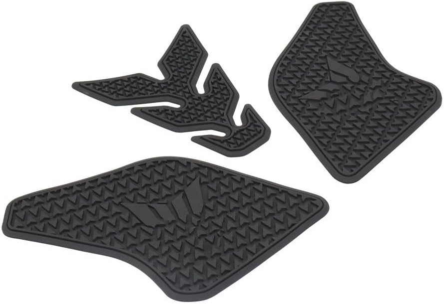 Adhesivo para tanque de combustible de motocicleta, antideslizante, para tanque de combustible, impermeable, calcomanía de goma 2021 para Y&AMAHA