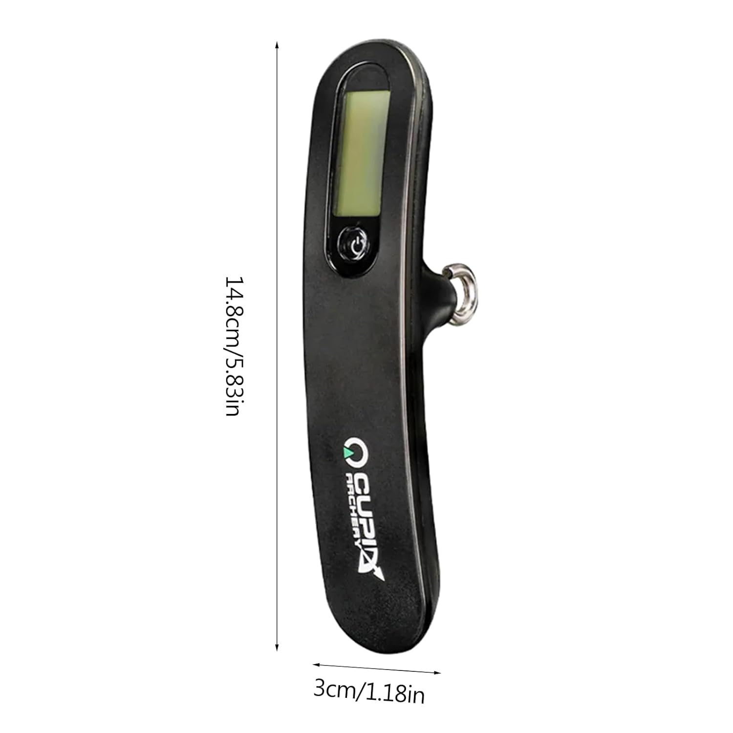 Báscula de equipaje compuesto de caza con pantalla LCD, escala digital de 110 libras, báscula de recursos de tiro con arco digital, báscula de