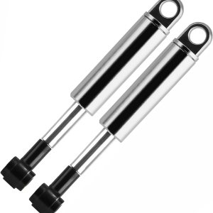 Amortiguador de aceite RC para camión RC 114 para camión de remolque Tamiya, piezas de actualización, amortiguador de suspensión (plateado) Amortiguador de aceite RC para camión RC 114 para camión de remolque Tamiya, piezas de actualización, amortiguador de suspensión (plateado)