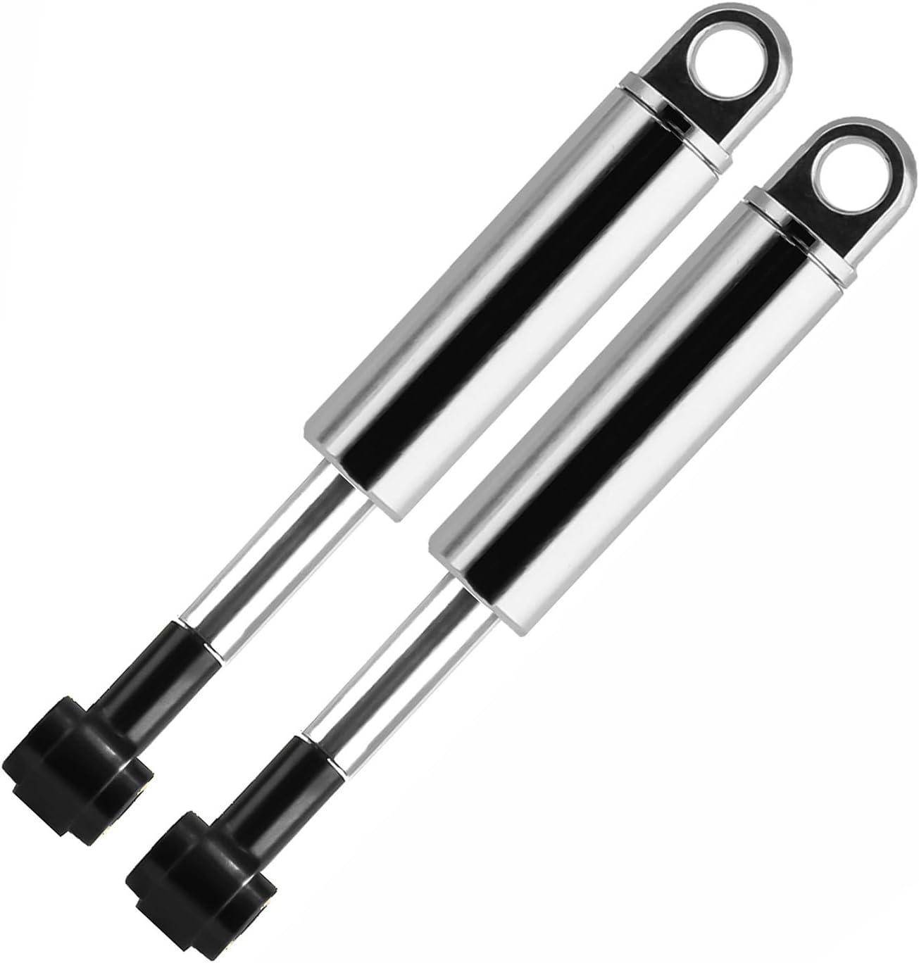 Amortiguador de aceite RC para camión RC 114 para camión de remolque Tamiya, piezas de actualización, amortiguador de suspensión (plateado)