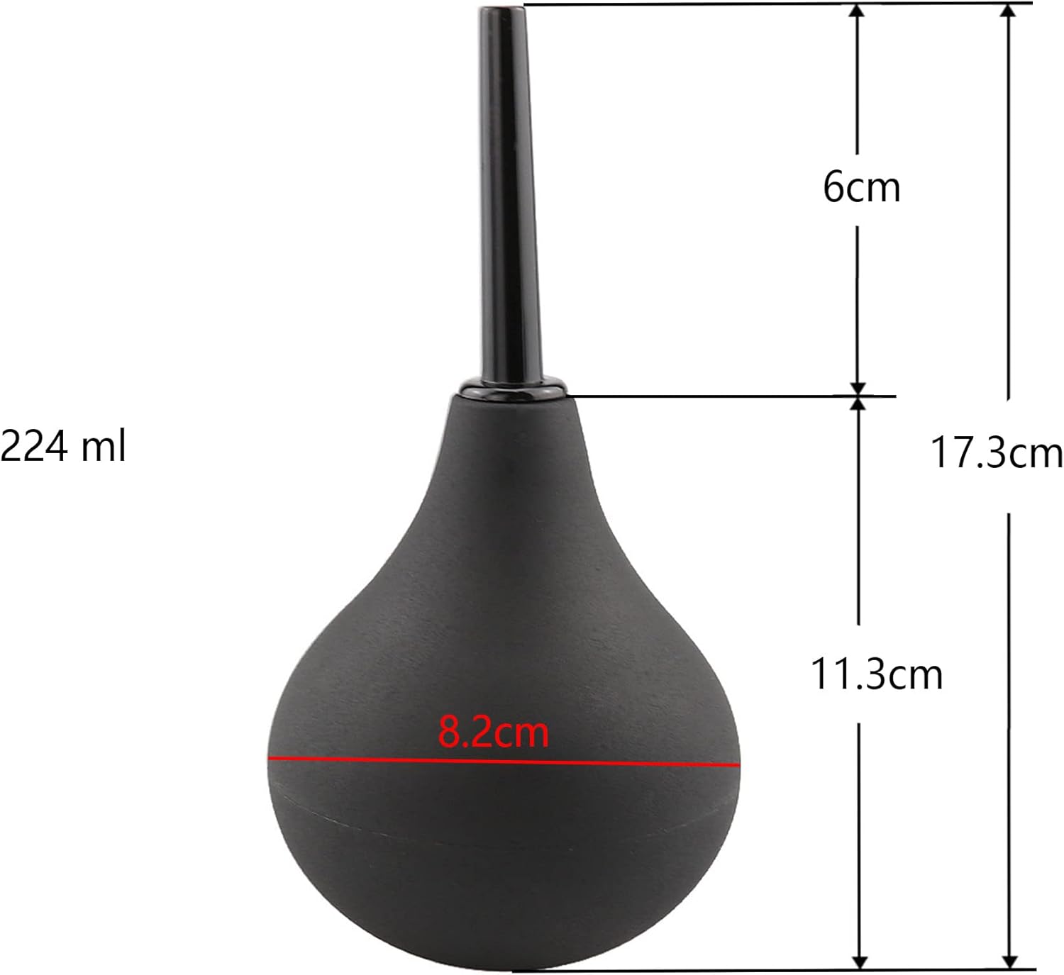 Materiales médicos Ducha anal Enema Bulbo Ducha vaginal Enemas Limpiador para la salud de las mujeres o el hombre para agua o café Limpieza de