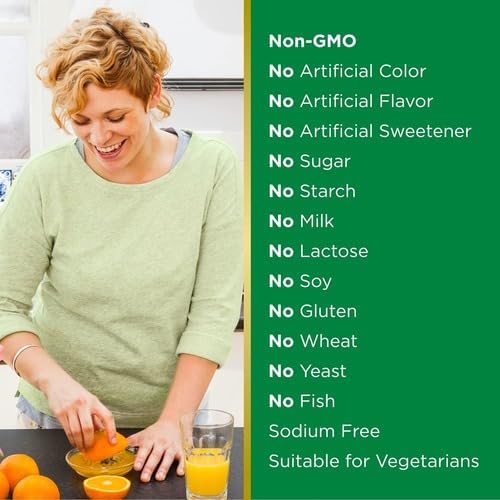 Vitamina C 1000 mg, suplemento de apoyo inmunológico, potente antioxidante, 100 unidades + compatible con Nature’s Bounty.