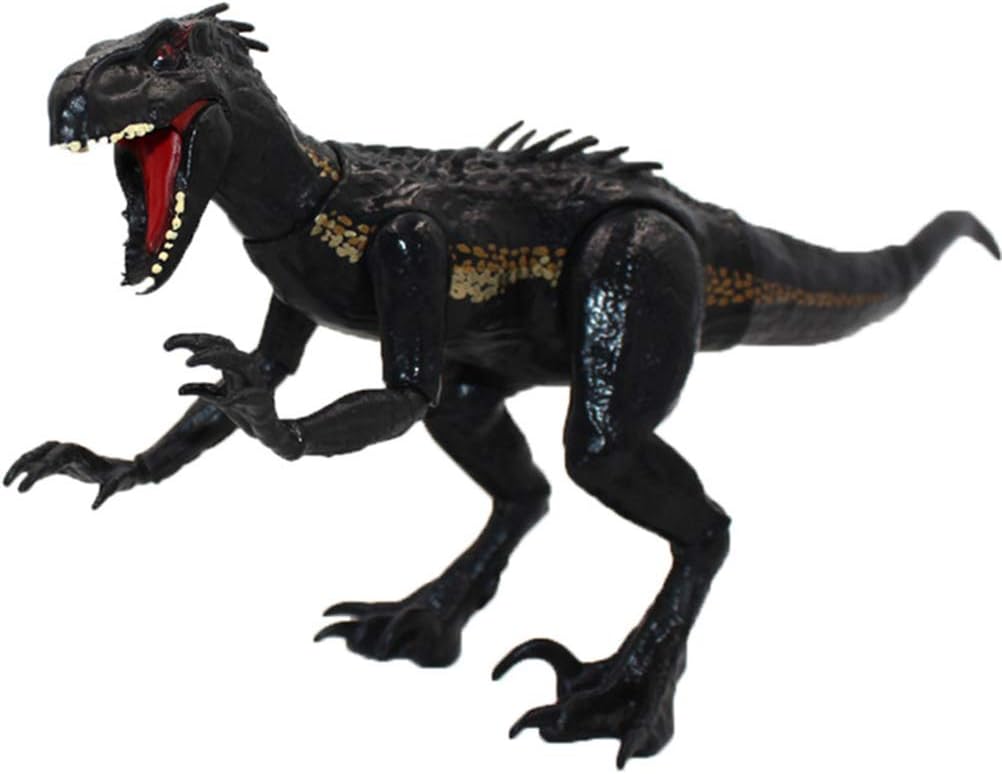 Juguete de dinosaurio Jurásico, figura de dinosaurio World Indoraptor, figura de acción de velociraptor, modelo animal para niños y niños, 5.9 in