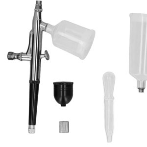 Kit de aerógrafo inalámbrico con compresor, juego de pistola de aerógrafo portátil de mano de 27 PSI, cepillos de aire de carga USB para tatuajes de Kit de aerógrafo inalámbrico con compresor, juego de pistola de aerógrafo portátil de mano de 27 PSI, cepillos de aire de carga USB para tatuajes de