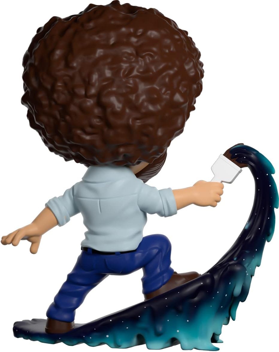 Youtooz Bob Ross Happy Accidents Figura de acción, figura de vinilo de 5 pulgadas – Colección Youtooz Bob Ross