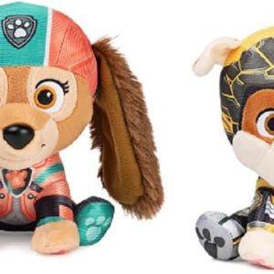 Gund Paw Patrol The Mighty Movie – Paquete de 2 peluches de 6 pulgadas Liberty and Rubble Gund Paw Patrol The Mighty Movie – Paquete de 2 peluches de 6 pulgadas Liberty and Rubble