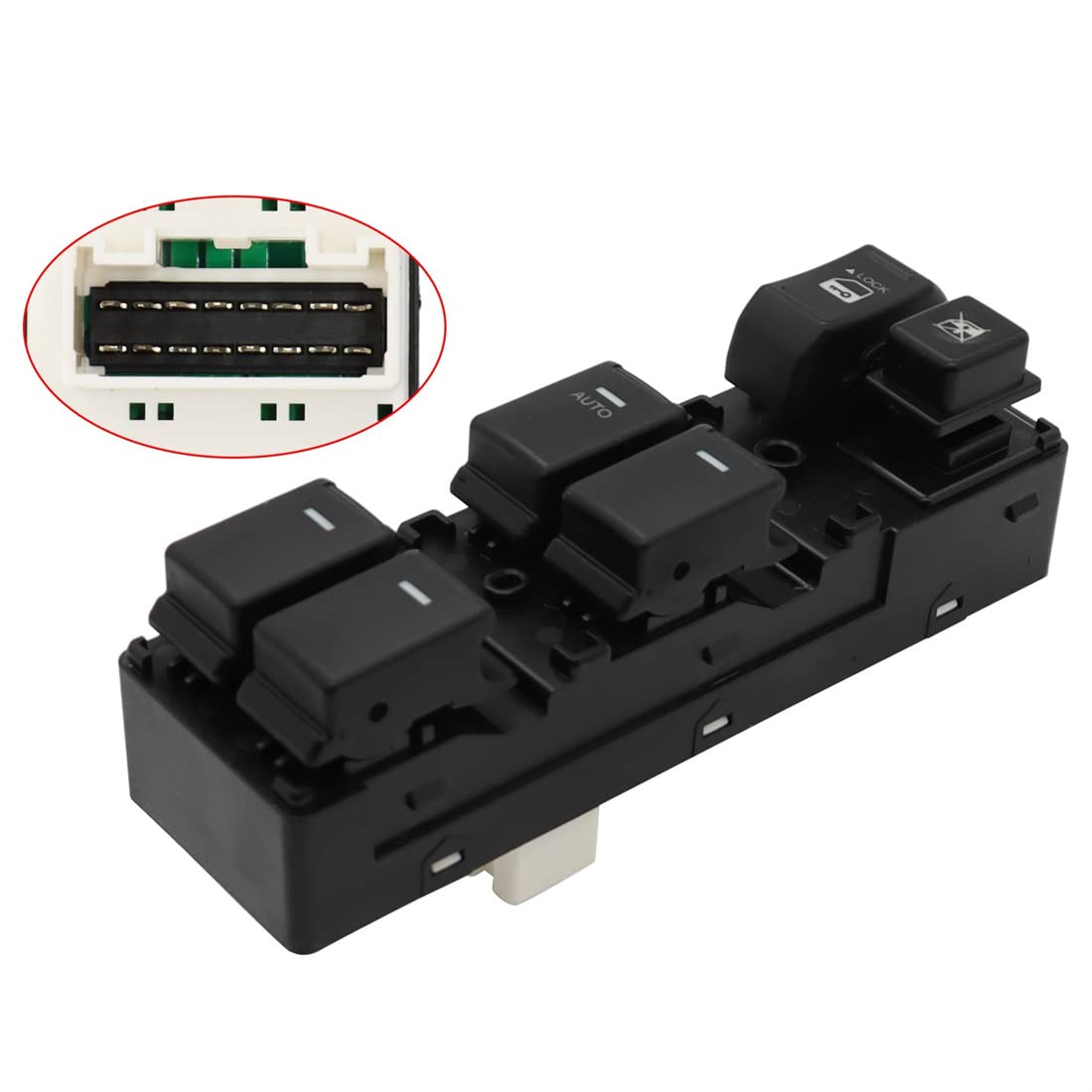 Nakkaa Front Master 93570-2P100 93570-2P100VA – Interruptor eléctrico para puerta de ventana compatible con Sorento R 2010-2014