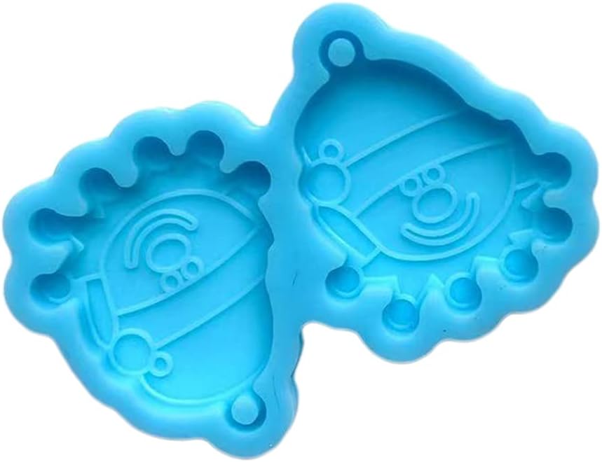 Aretes de Navidad DIY Molde de Fundición de Resina Epoxi Molde de Silicona para Pendiente Colgantes Moldes de Resina de Silicona Moldes de Joyería