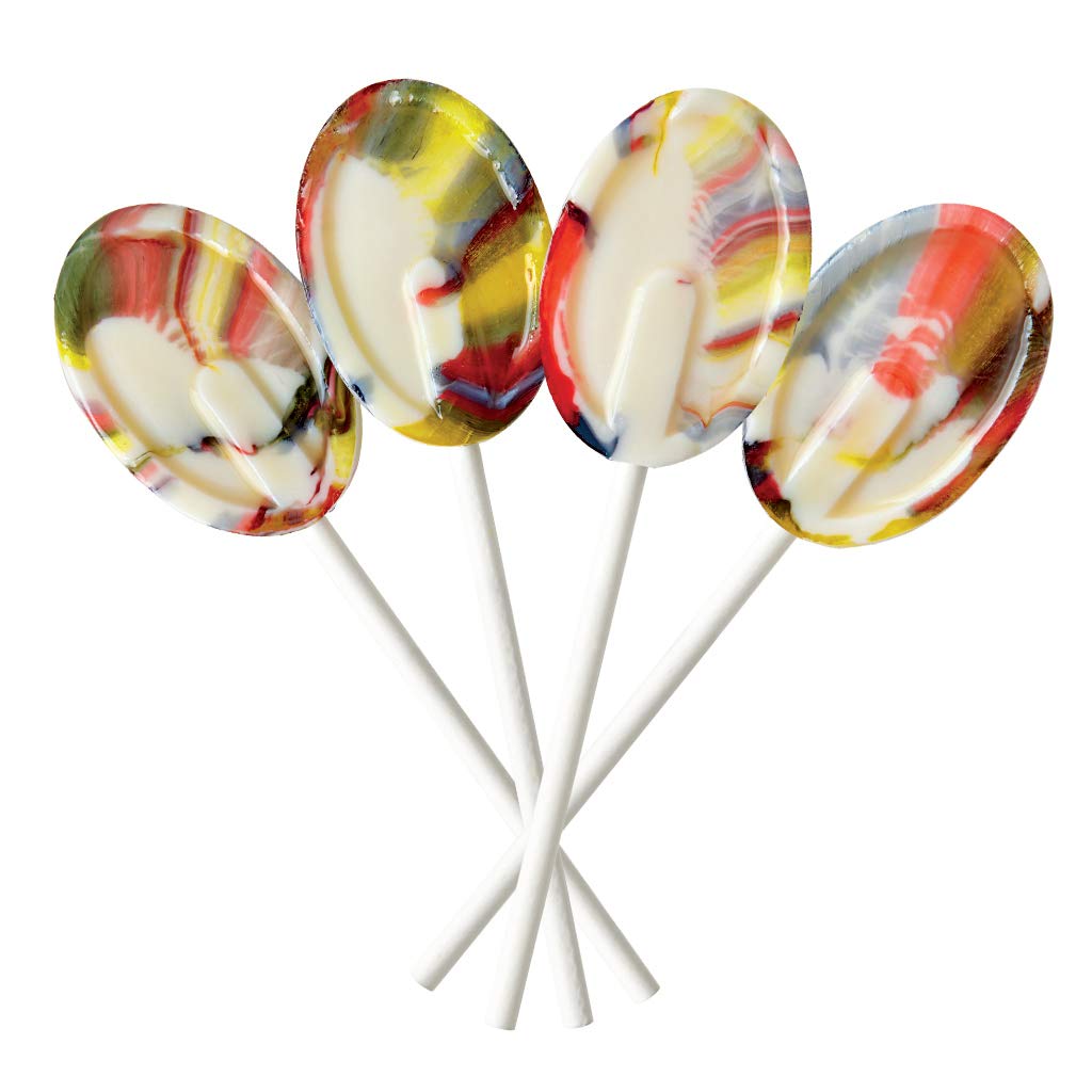 Dr. John’s – Caramelos sin azúcar, paletas saludables con cero azúcar, aperitivos bajos en calorías, dulces duros aptos para Keto, remolino de