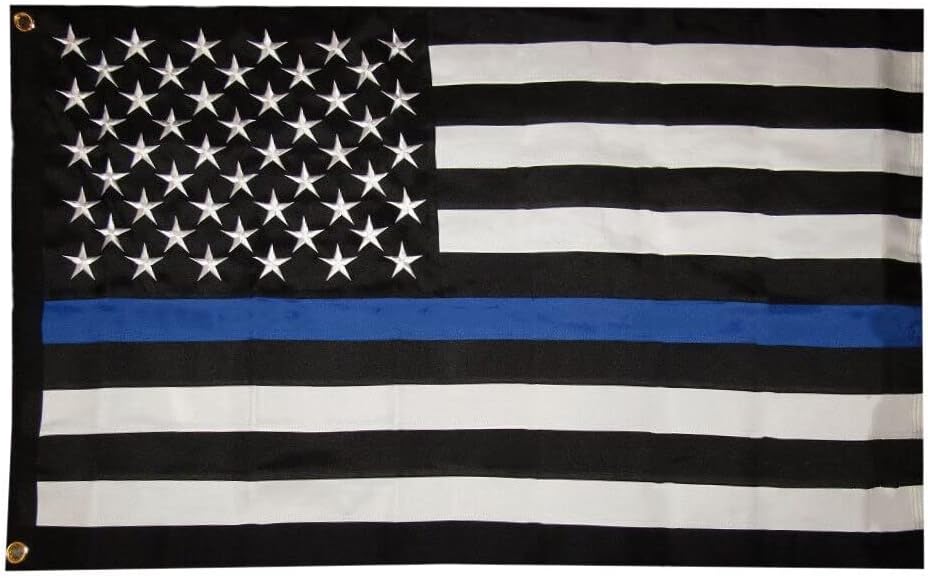 Premium 2.5×4 Embroidered USA Memorial 600D 2ply Nylon Flag 2.5’x4′ Grommets